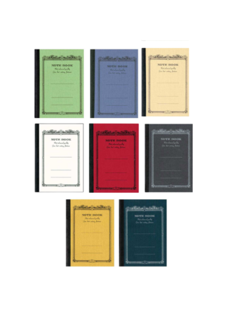 APICA C.D. Notitieboekje - 8 kleuren APICA C.D. Notitieboekje - 8 kleuren