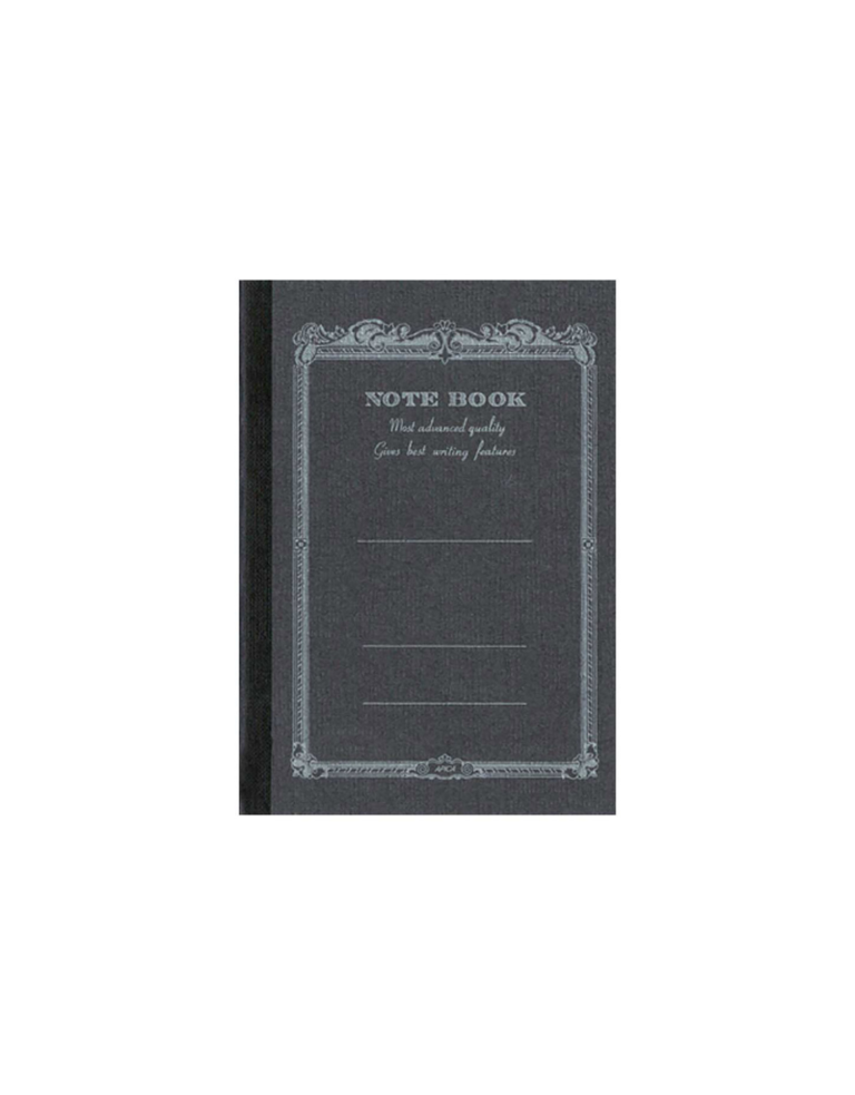 APICA Little C.D. Notebook  - A7