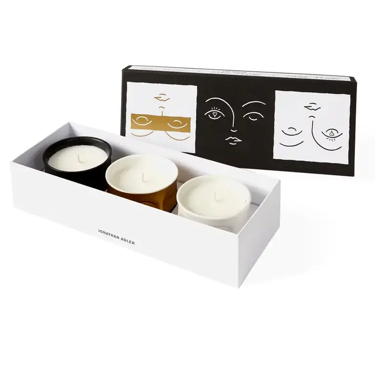 Jonathan Adler Muse Votive Candle set