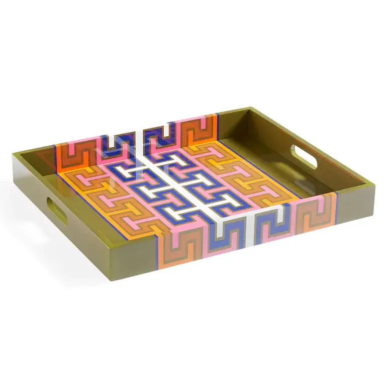 Jonathan Adler Madrid lacquer tray