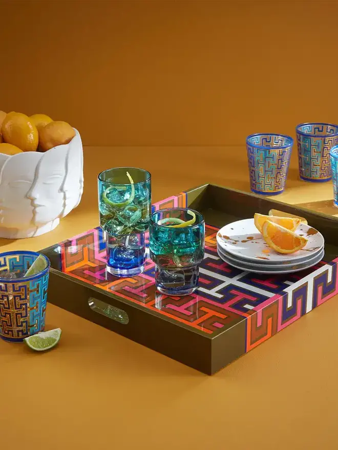 Jonathan Adler Scatola Grande Laccata Madrid