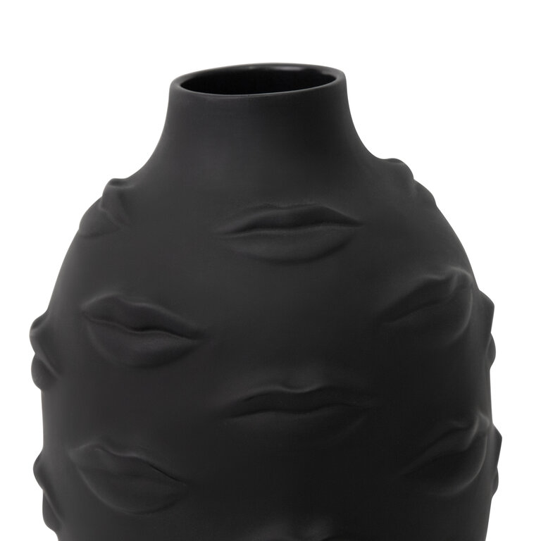 Jonathan Adler Gala round vase - Black - Limited serie