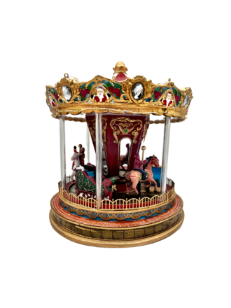 Large Christmas musical carousel