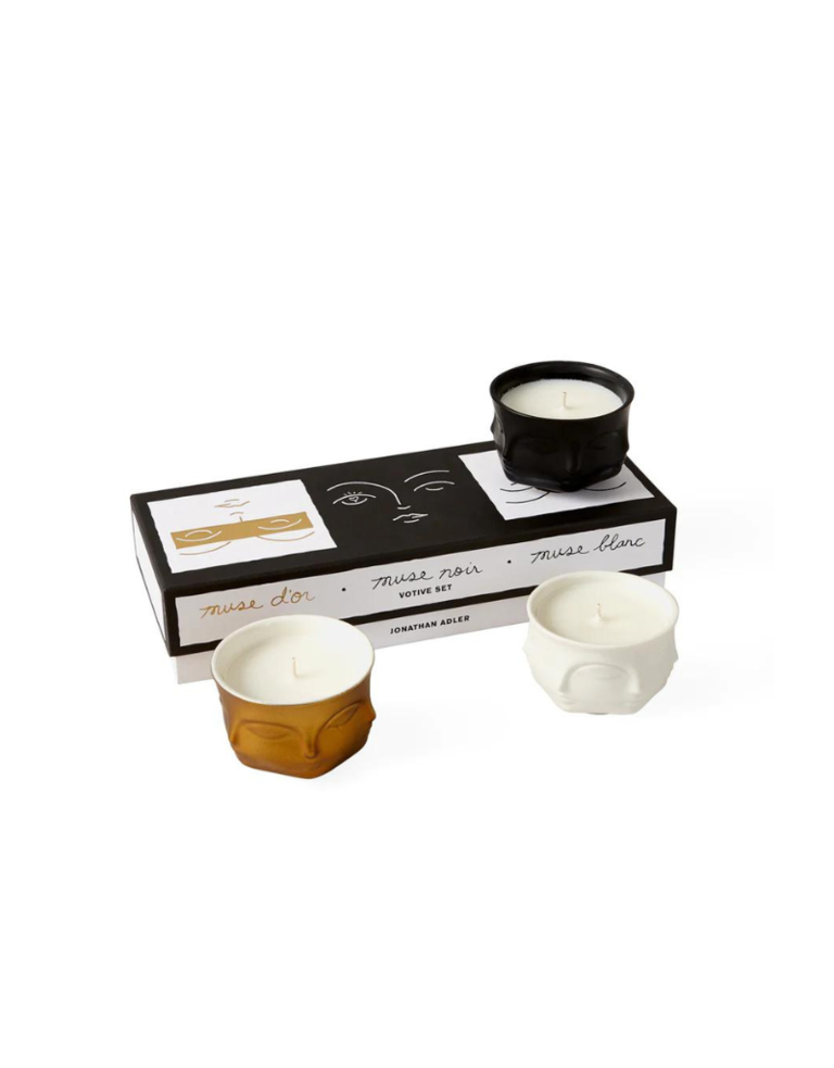 Jonathan Adler Muse Votive Candle set