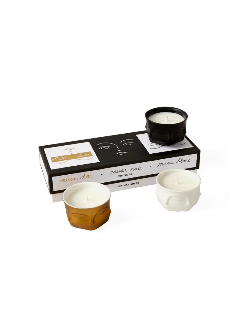 Jonathan Adler Muse Votive Candle set Curiosa