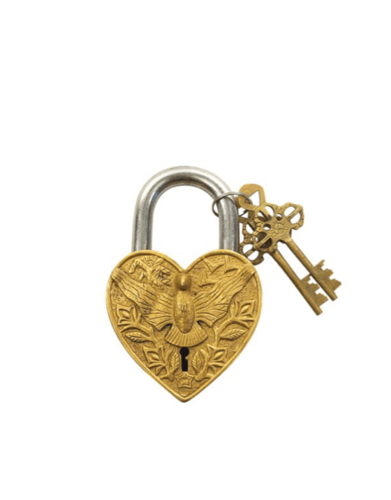 Boncoeurs Boncoeurs Large padlock - Eagle