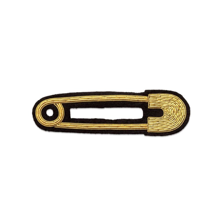 Macon & Lesquoy Brooch - Golden safety pin