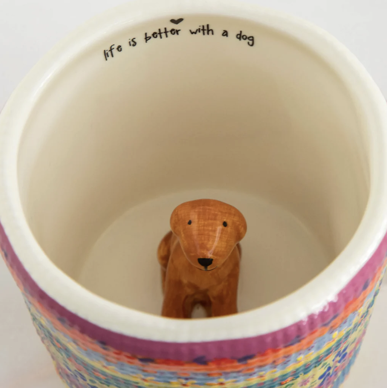 Noï/Natural Life Peekaboo dog mug