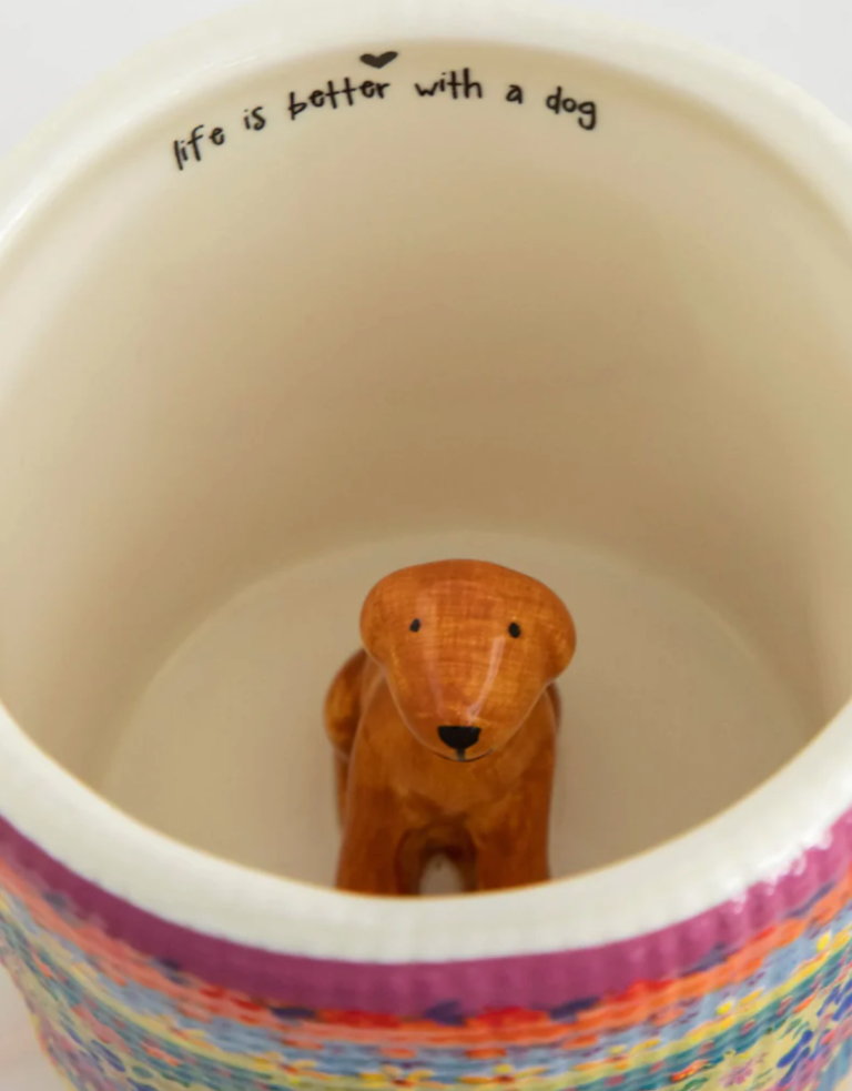 Noï/Natural Life Peekaboo dog mug