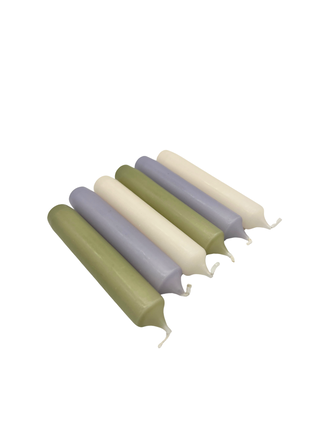 Rustik Lys Short candle set 'Fresh' Rustik Lys Short candle set 'Fresh'