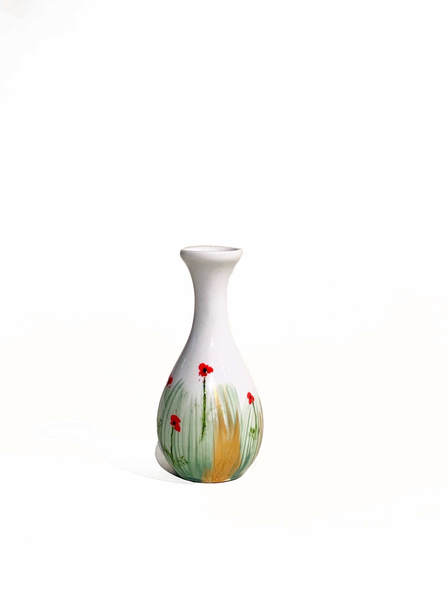 Hand painted little vase 