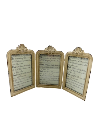 Triple photo frame Triple photo frame