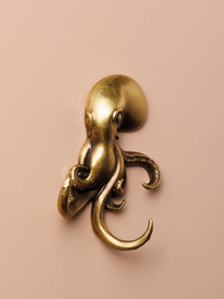 Metalen Octopus muur haakje