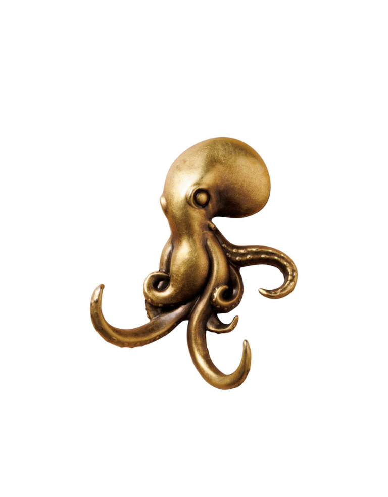 Metal Octopus wall hook