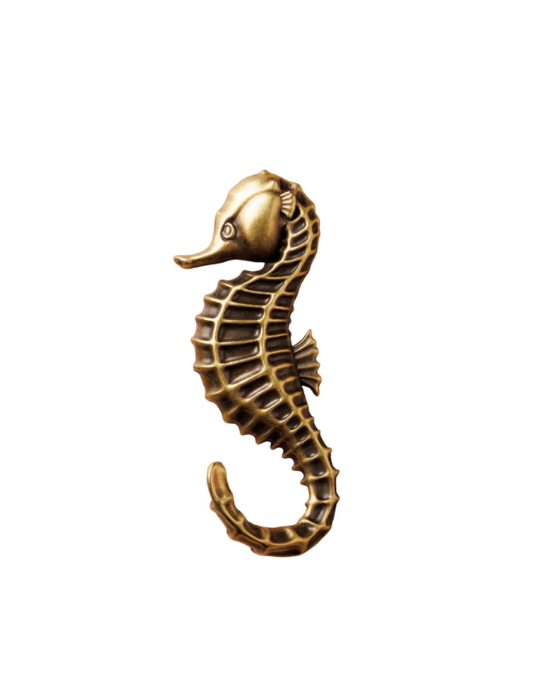 Metal Sea horse Wall hook