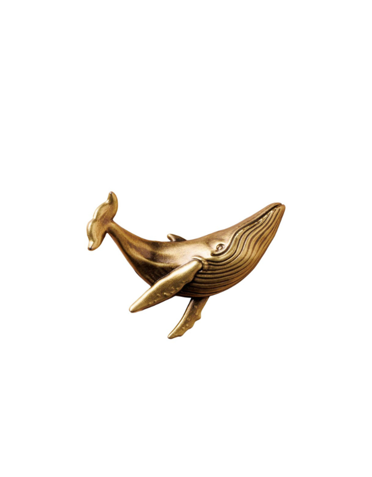 Metal Whale wall hook