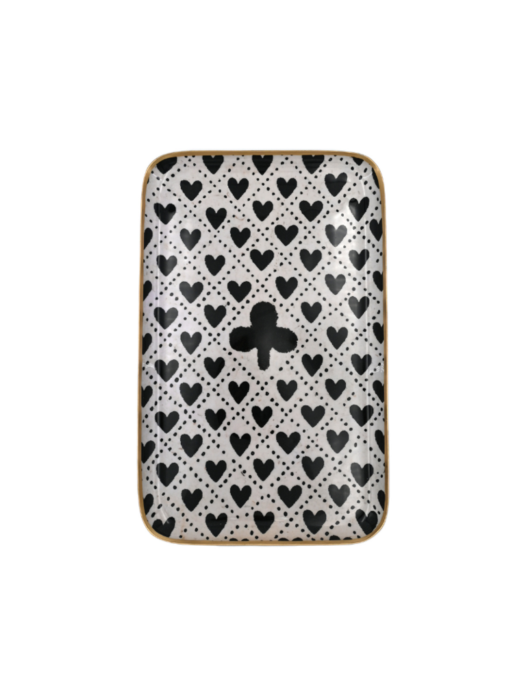 Boncoeurs Tray - Clover and Hearts