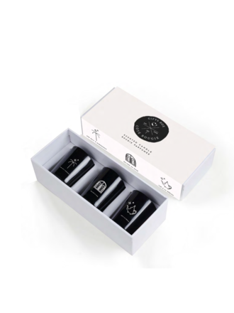 Côté Bougie Gift box Scented candles black series Côté Bougie Gift box Scented candles black series