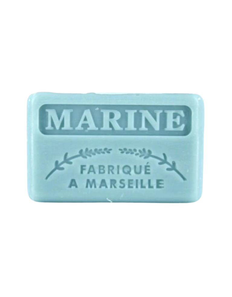 De Bordes Soap bar with rope (125 gr) - Marine