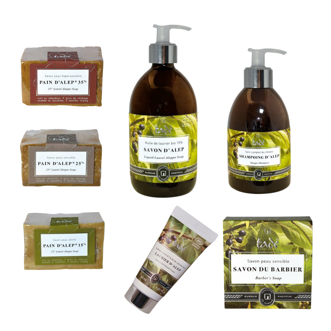 Tade products- aleppo soap