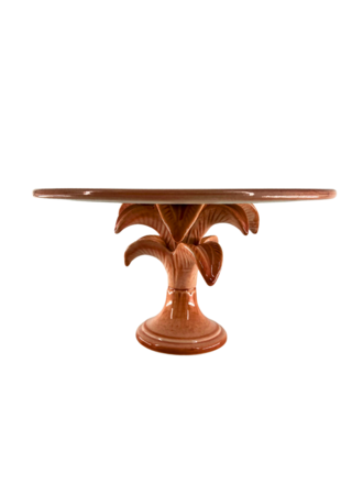 Les Ottomans Pink palmtree cake stand Les Ottomans Pink palmtree cake stand