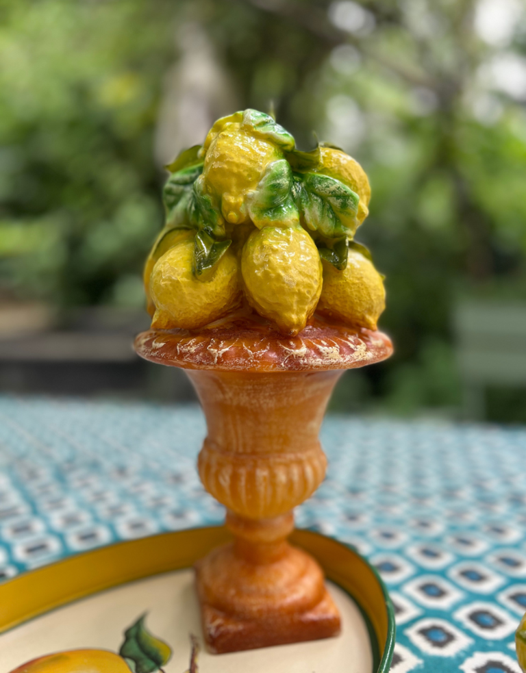 Les Ottomans Large lemon candle