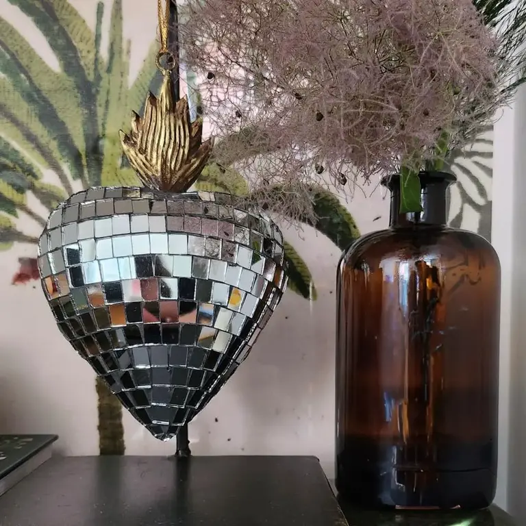 Boncoeurs Facetted heart - small