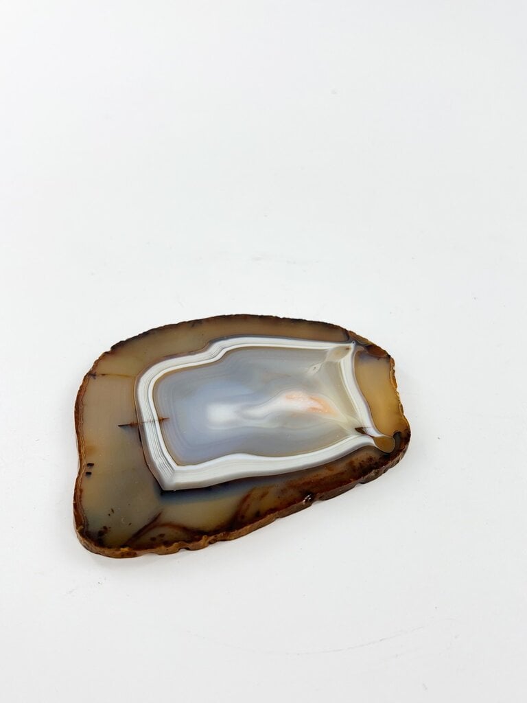 Vintage Vinatge set of 5 agate coasters