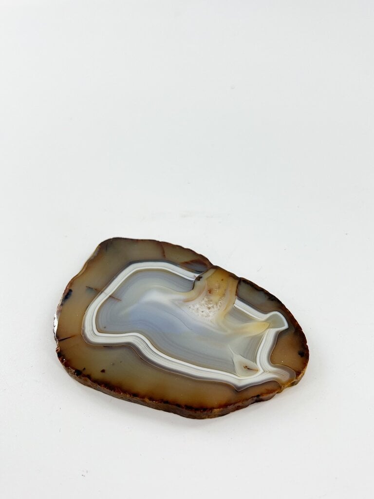 Vintage Vinatge set of 5 agate coasters