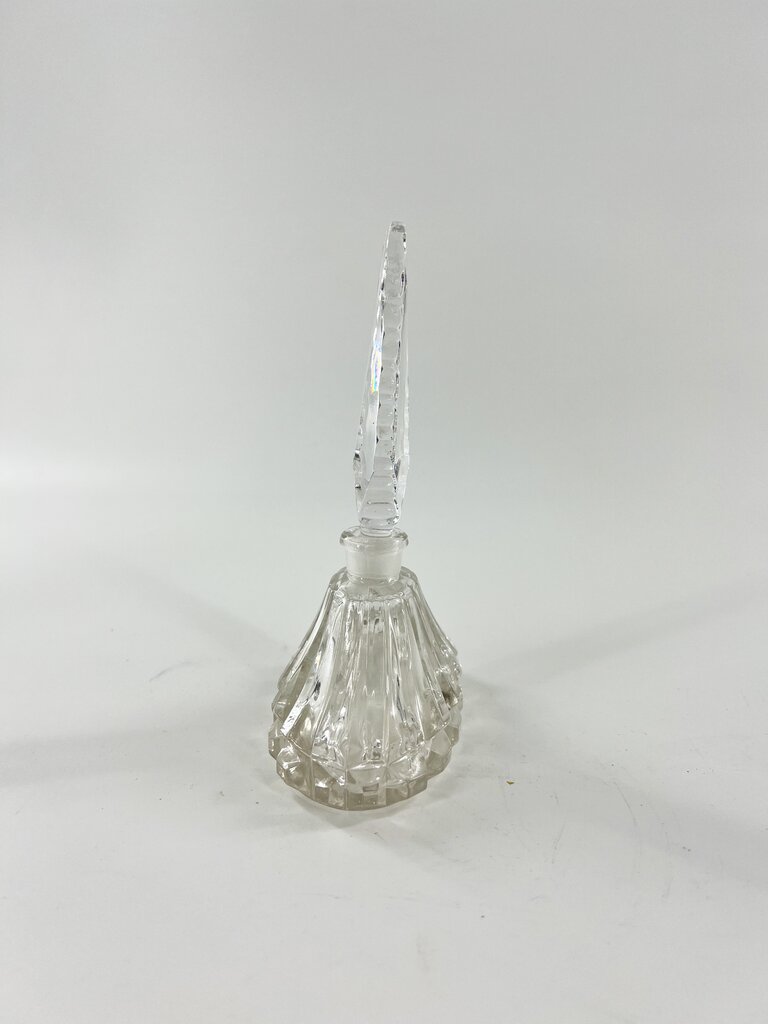 Vintage Vintage glass perfume bottle Art Deco