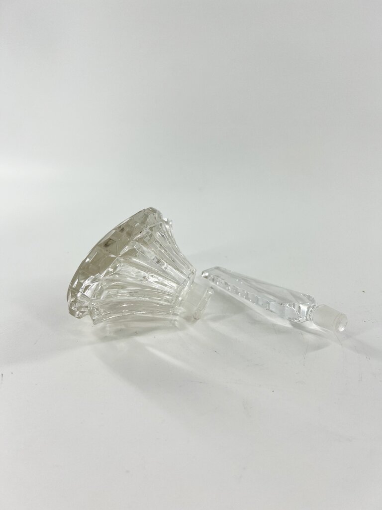 Vintage Vintage glass perfume bottle Art Deco