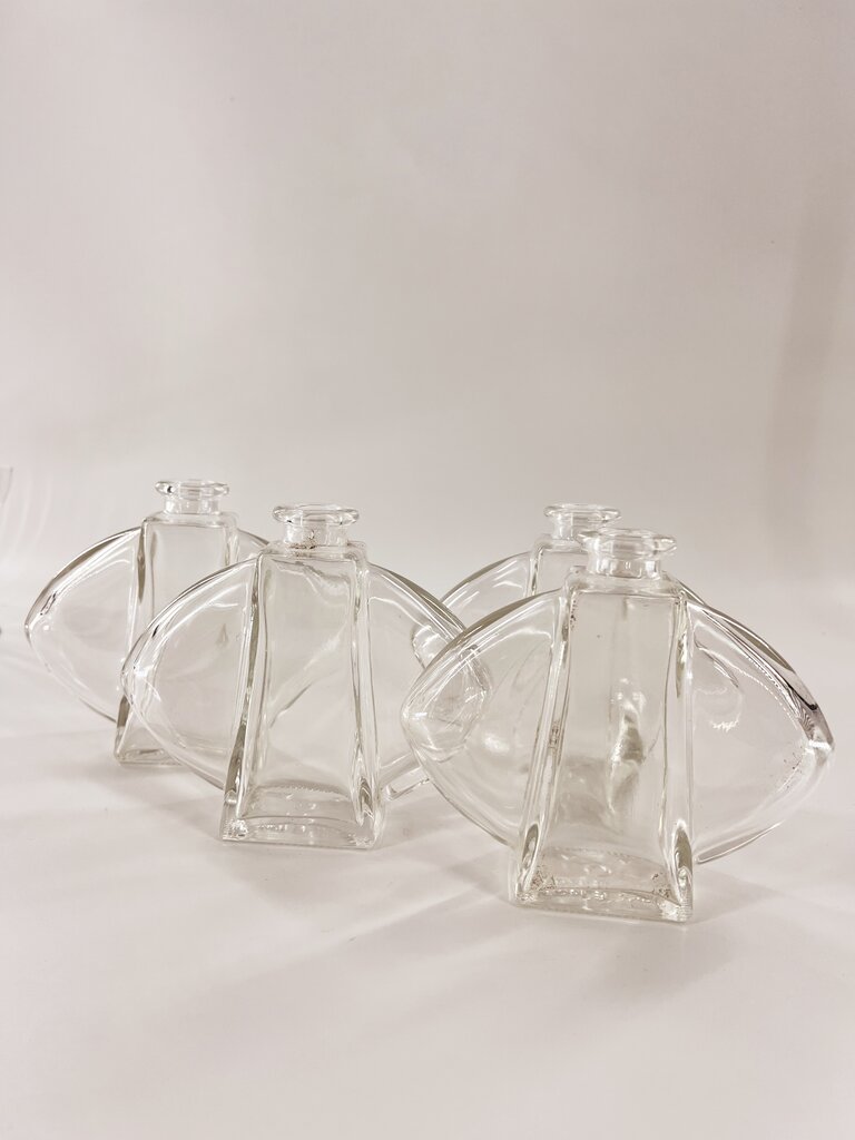 Vintage Vintage kleine flesjes/vaasjes