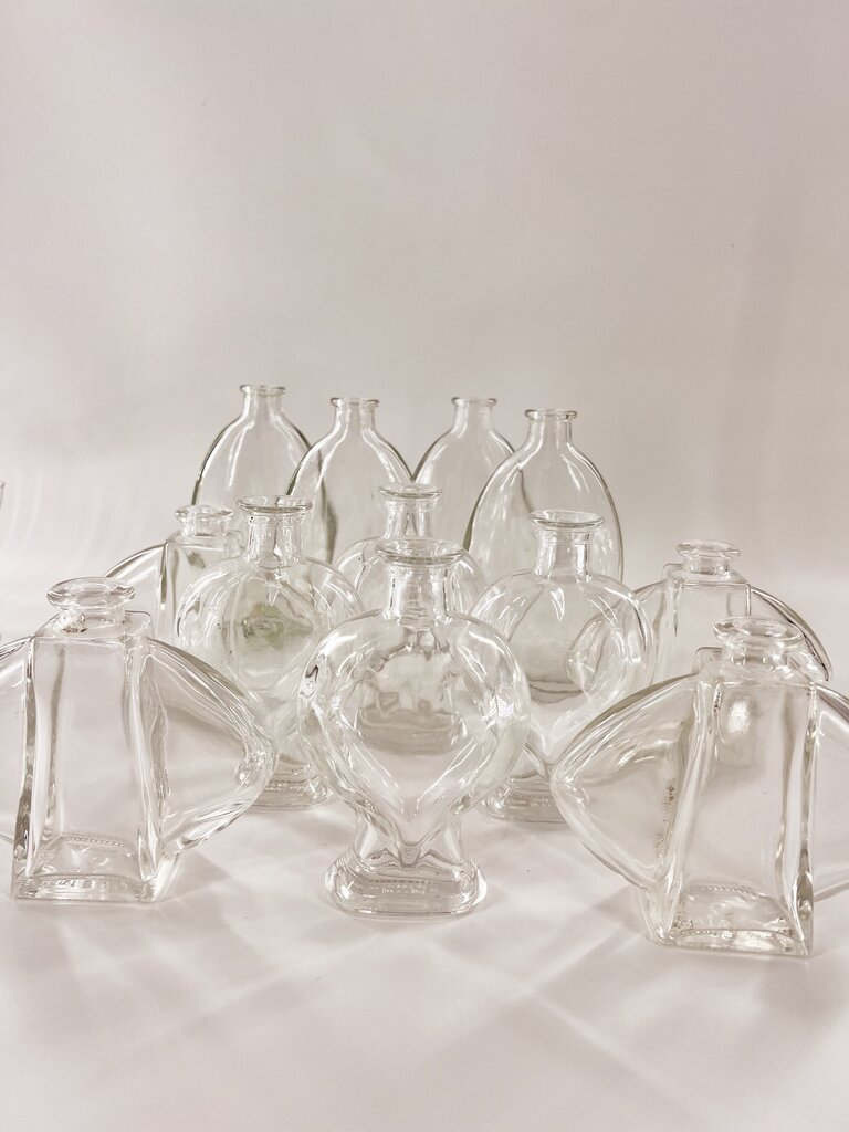 Vintage Vintage kleine flesjes/vaasjes
