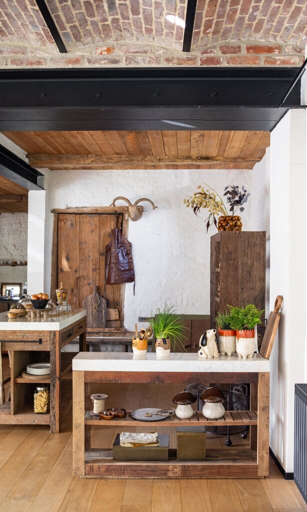 Grote rechthoekige doos met bronzen patina