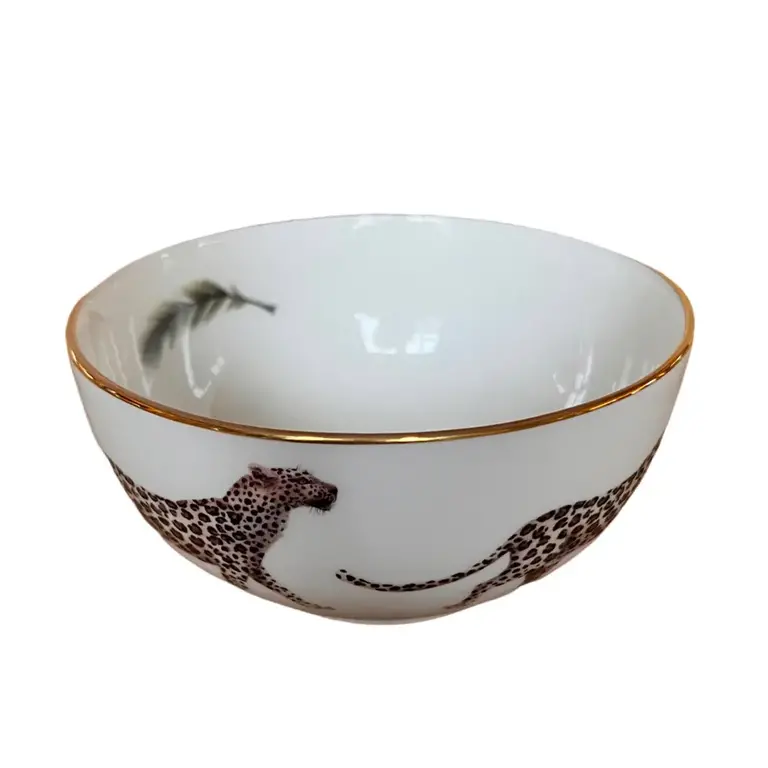 Sloane Stationery Leopard bowl - Fine bone china