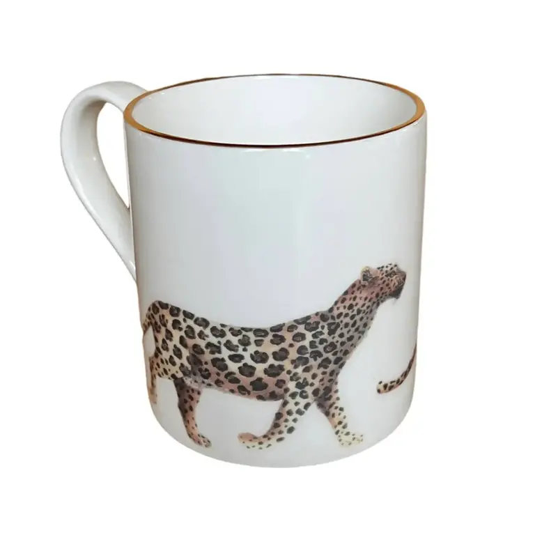 Sloane Stationery Luipaard mok - porselein