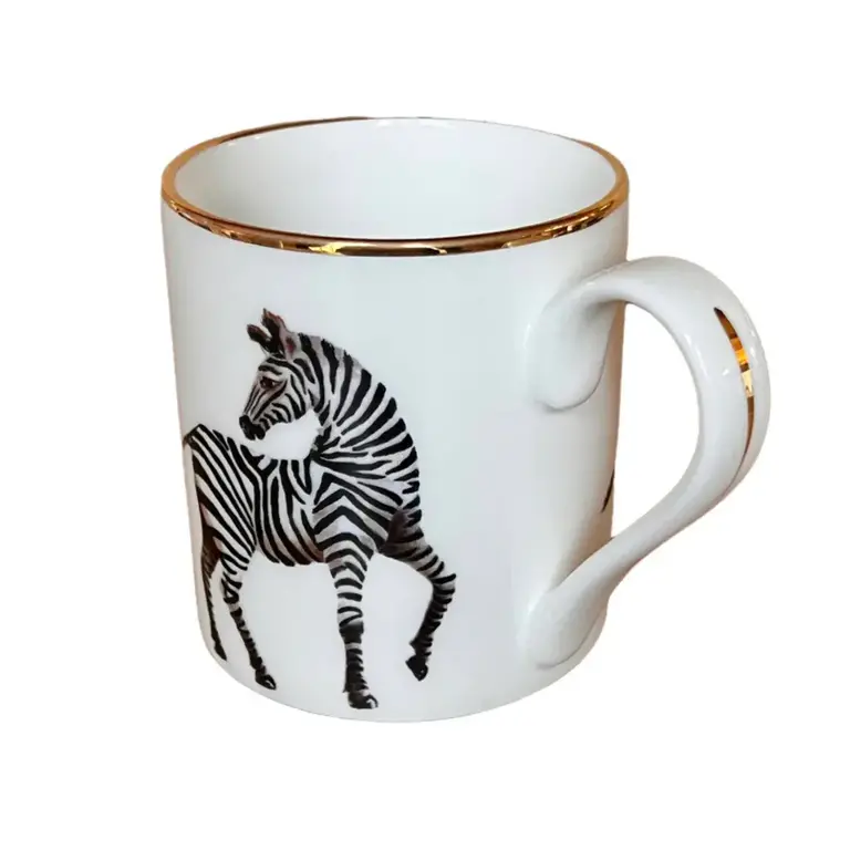 Sloane Stationery Zebra mok - porselein