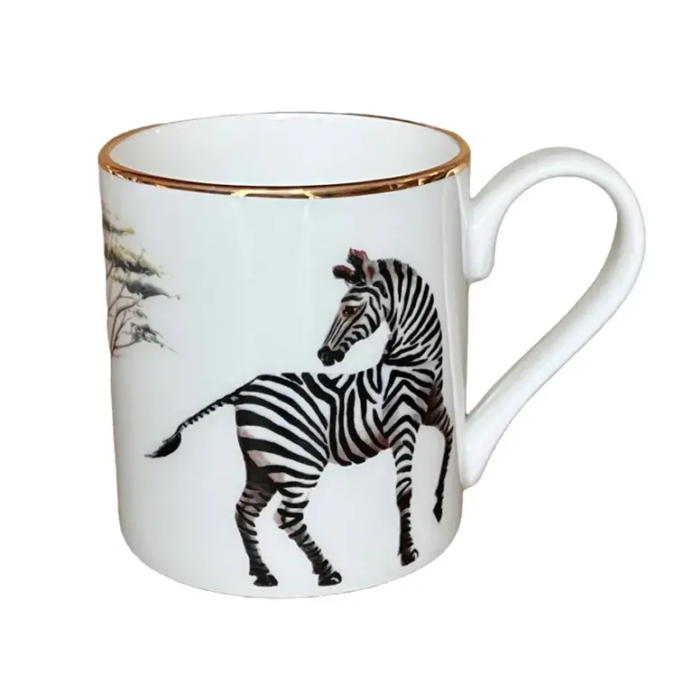 Sloane Stationery Zebra mok - porselein