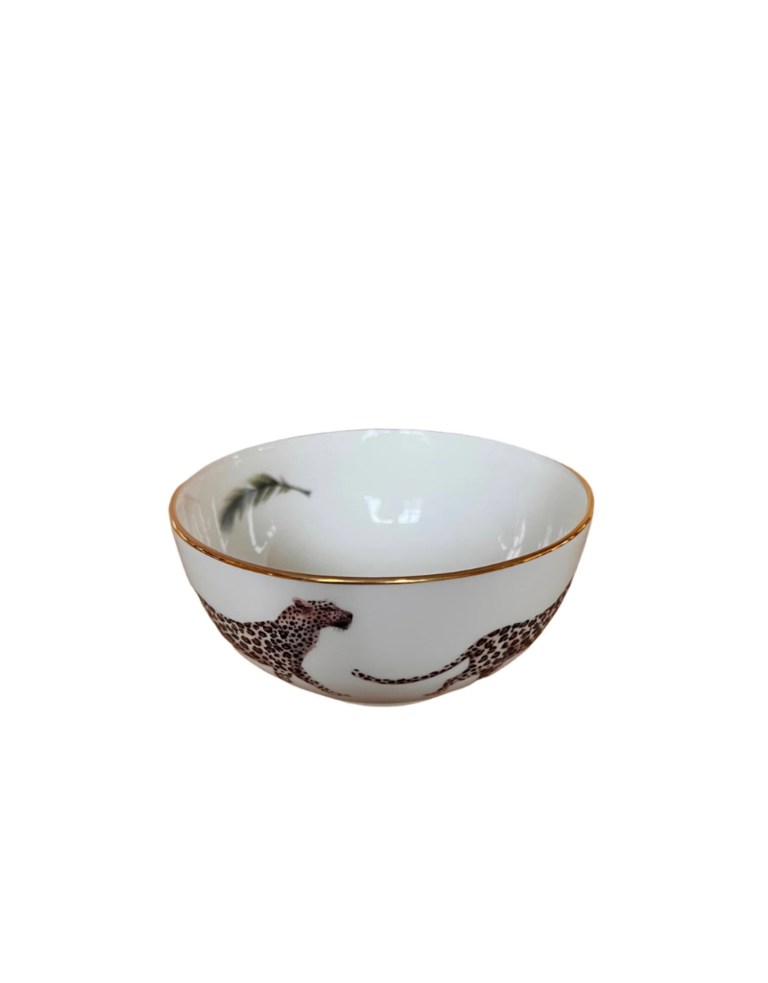 Sloane Stationery Leopard bowl - Fine bone china