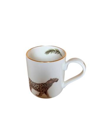 Sloane Stationery Leopard mug - fine bone china