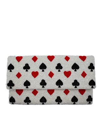 Clutch - poker en speelkaarten ontwerp Clutch - poker en speelkaarten ontwerp