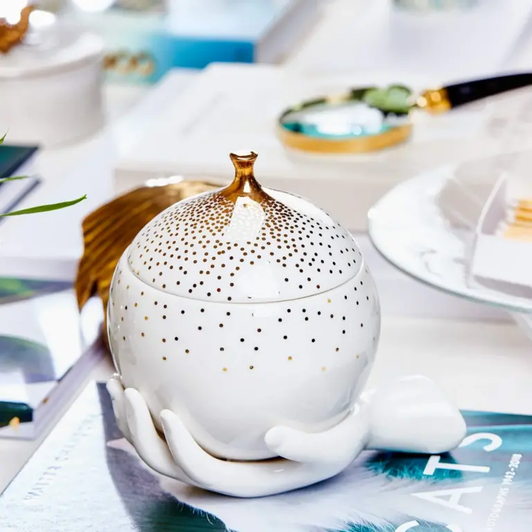 Jonathan Adler Vergulde Eva doos