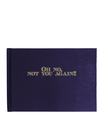 Sloane Stationery Guest book - Oh No Not You Again Sloane Stationery Guest book - Oh No Not You Again