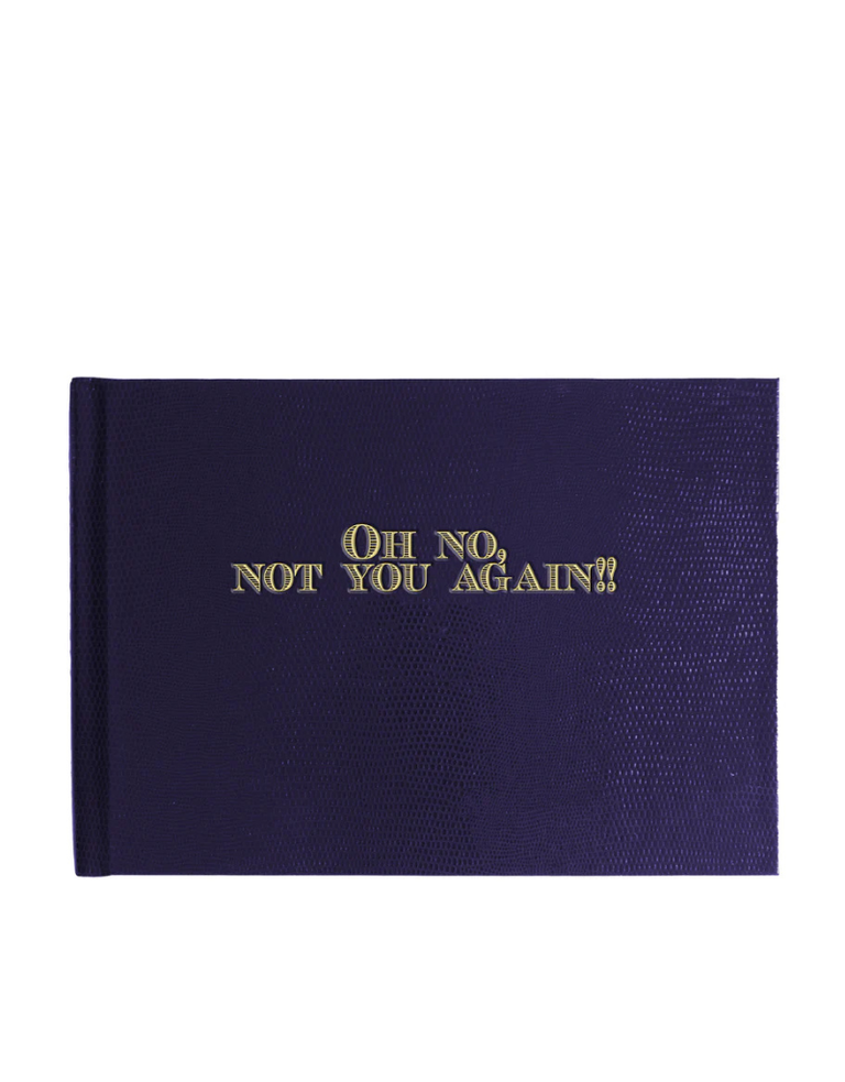 Sloane Stationery Guest book - Oh No Not You Again
