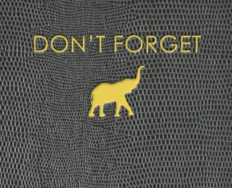 Sloane Stationery Don't Forget note pad