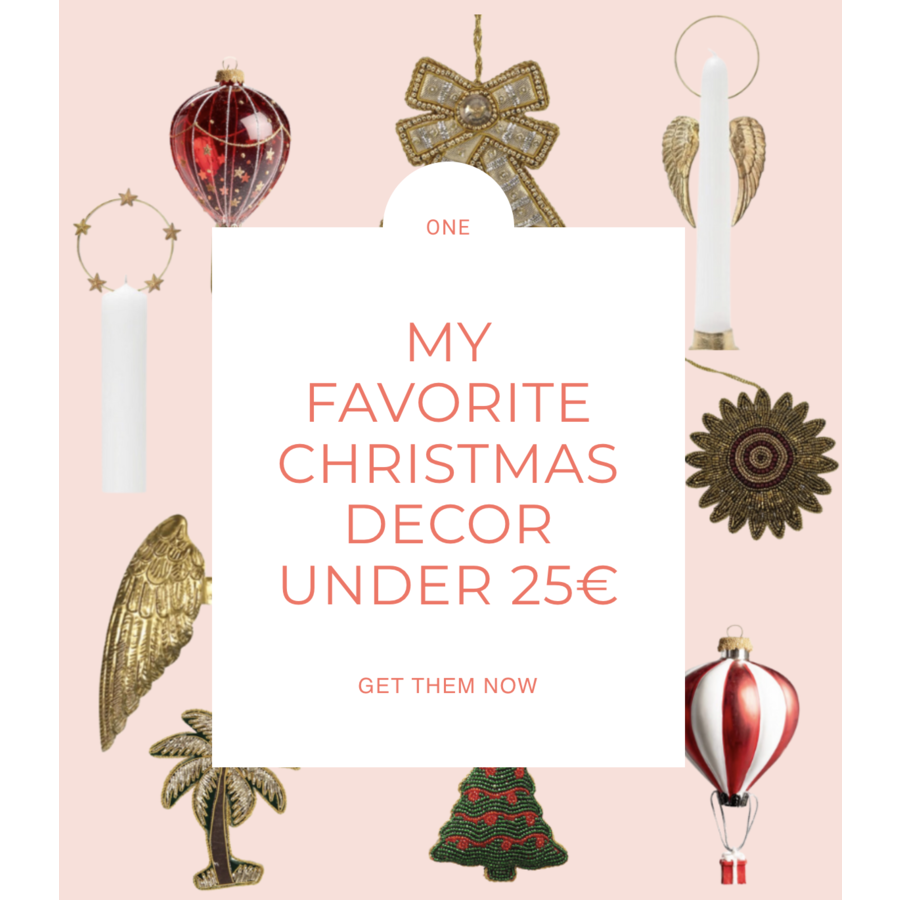 My favorite decor under 25 Euros