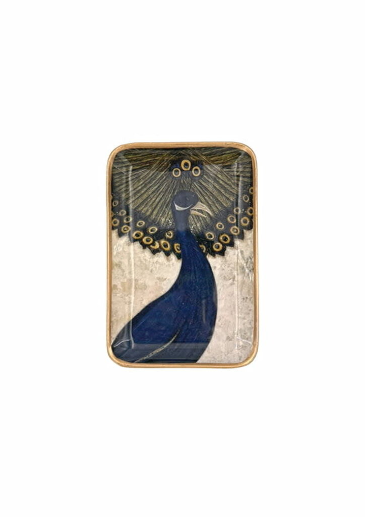 Boncoeurs Solo tray - Peacock