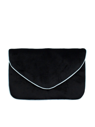 Clutch - Zwart fluweel Clutch - Zwart fluweel