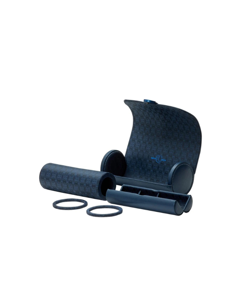 WOLF Earth Triple Watch Roll - Midnight Blue