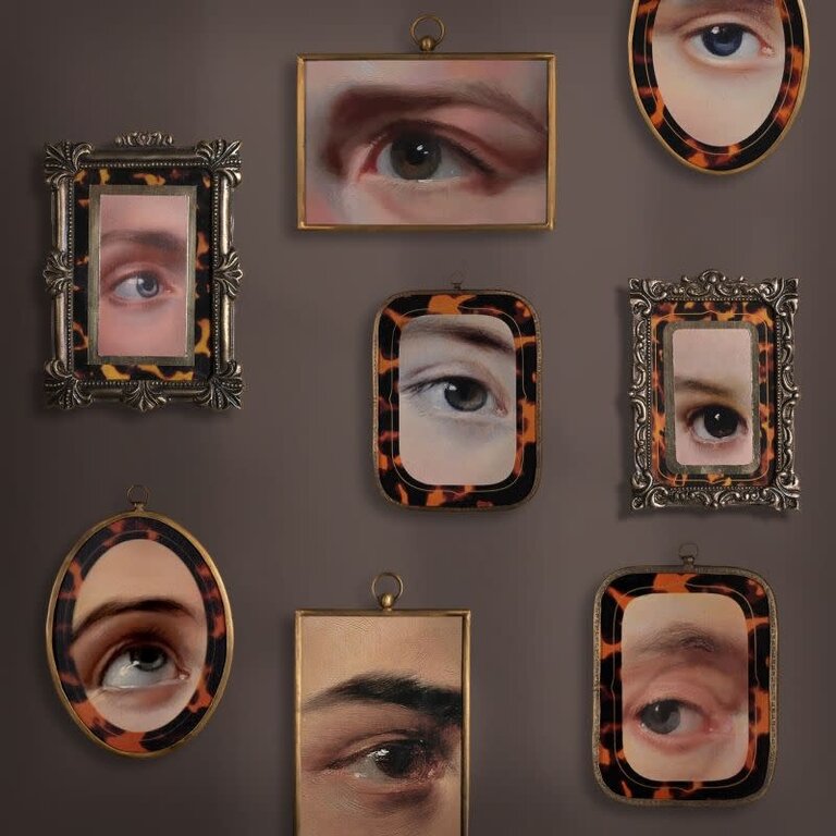 Ateliers Davoy Set of ten frames - 19th century eyes